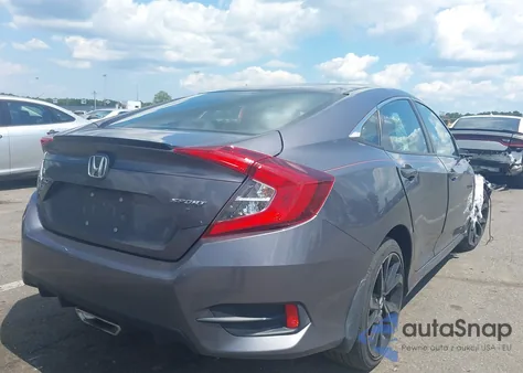 2020 Honda Civic Sport from USA, damaged, VIN 2HGFC2F81LH593234